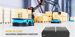 Компактный встраиваемый  компьютер Cincoze DI-1100 для смарт-предприятий